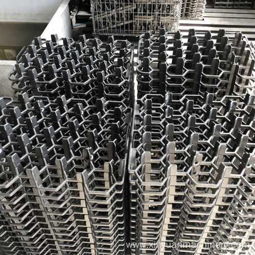 Heat resistant heat treated material tray